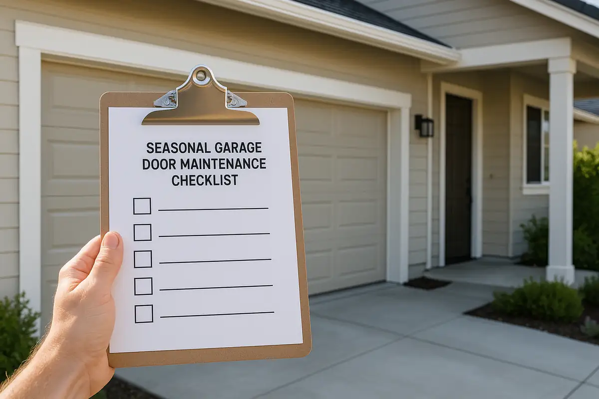 Seasonal Garage Door Maintenance Checklist for Calabasas Homeowners
