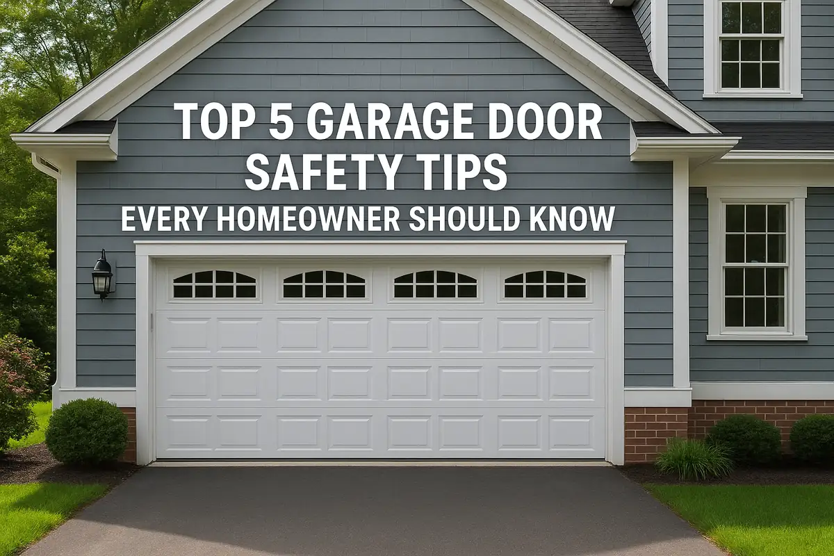 Top 5 Garage Door Safety Tips Every Homeowner Should Know | Allen Garage Door Repair