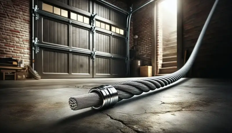 Garage Door Cable Repair — Malibu