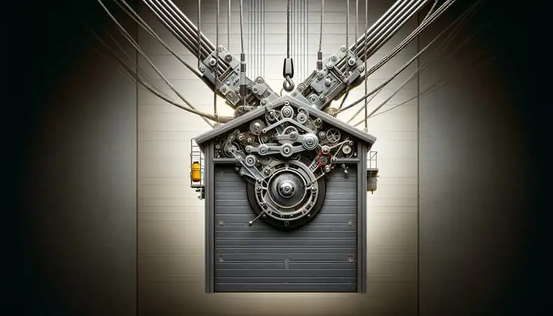 Garage Door Cable Repair — Walnut Square Apartments