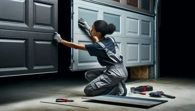 Garage Door Panel Replacement — El Nido