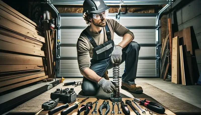 Garage Door Spring Repair — Oak Hill