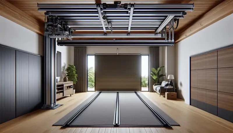 Garage Door Track Repair — Las Flores