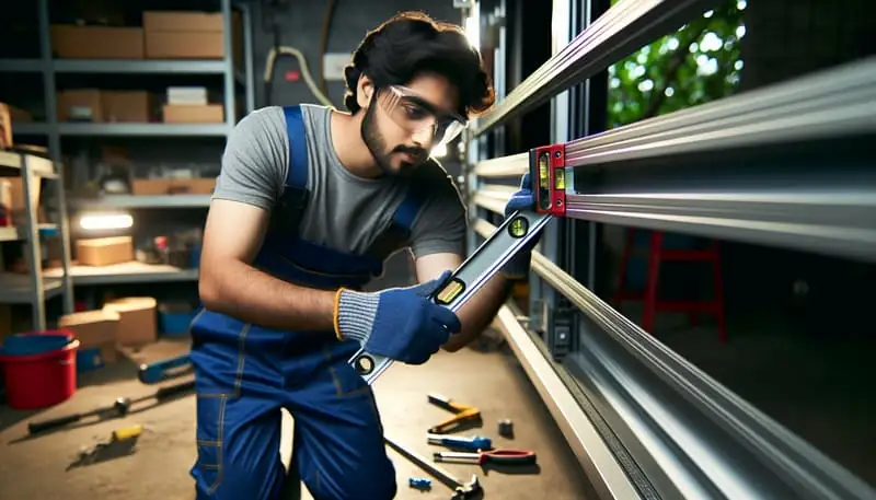 Garage Door Track Repair — Montaire